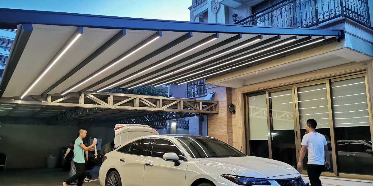 折疊天幕是遮陽界最受歡迎的一款代替陽光房的產(chǎn)品