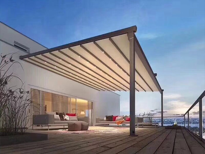 電動(dòng)折疊雨棚M700